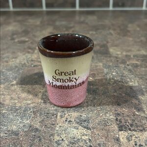 Great Smoky Mountains souvenir shot glass